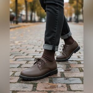 COSIDRAM Men’s Brown Casual Shoes